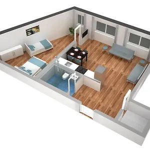  Apartment Hitrental Messe